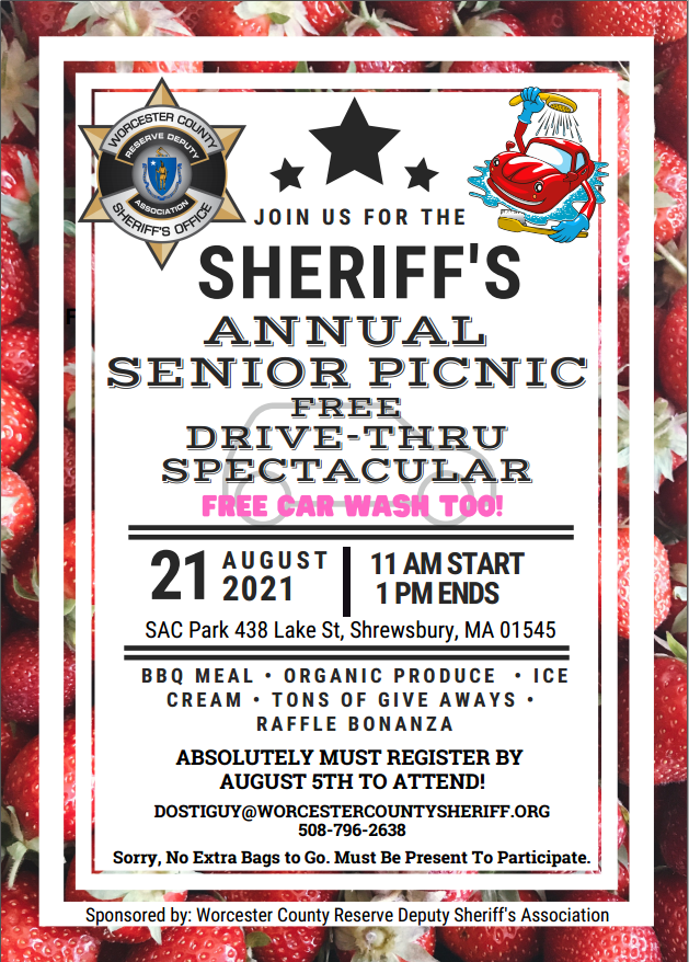 Sheriff Evangelidis’ Annual Senior Picnic Reruns June 4